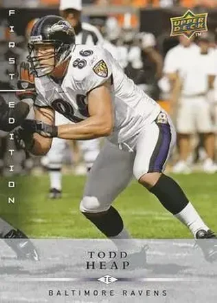 2008 Upper Deck First Edition #13 - Todd Heap - Baltimore Ravens