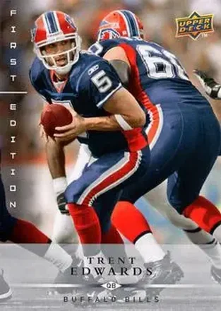 2008 Upper Deck First Edition #16 - Trent Edwards - Buffalo Bills