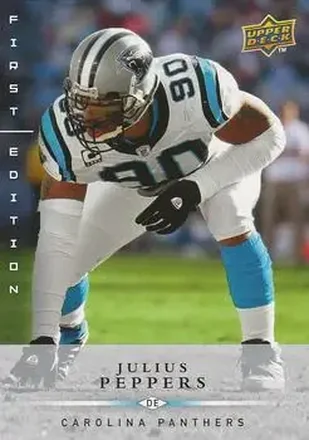 2008 Upper Deck First Edition #21 - Julius Peppers - Carolina Panthers