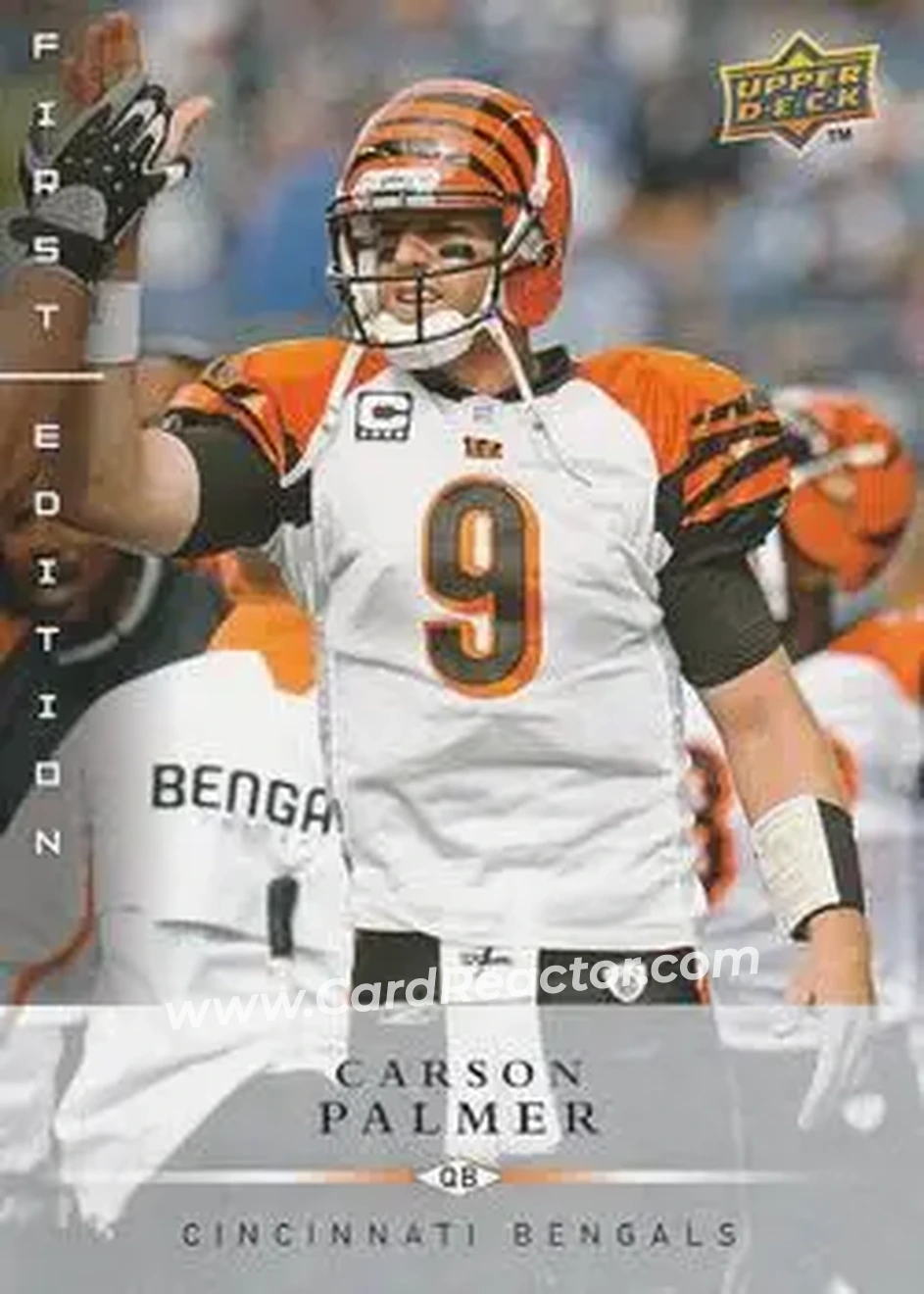 2008 Upper Deck First Edition #30 - Carson Palmer - Cincinnati Bengals - Front