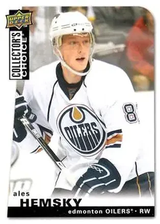 2008-09 Collector's Choice #1 - Ales Hemsky - Edmonton Oilers