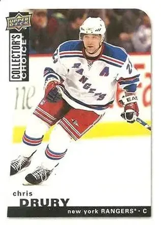 2008-09 Collector's Choice #24 - Chris Drury - New York Rangers