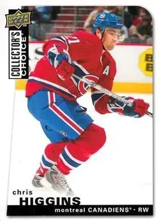 2008-09 Collector's Choice #25 - Chris Higgins - Montreal Canadiens