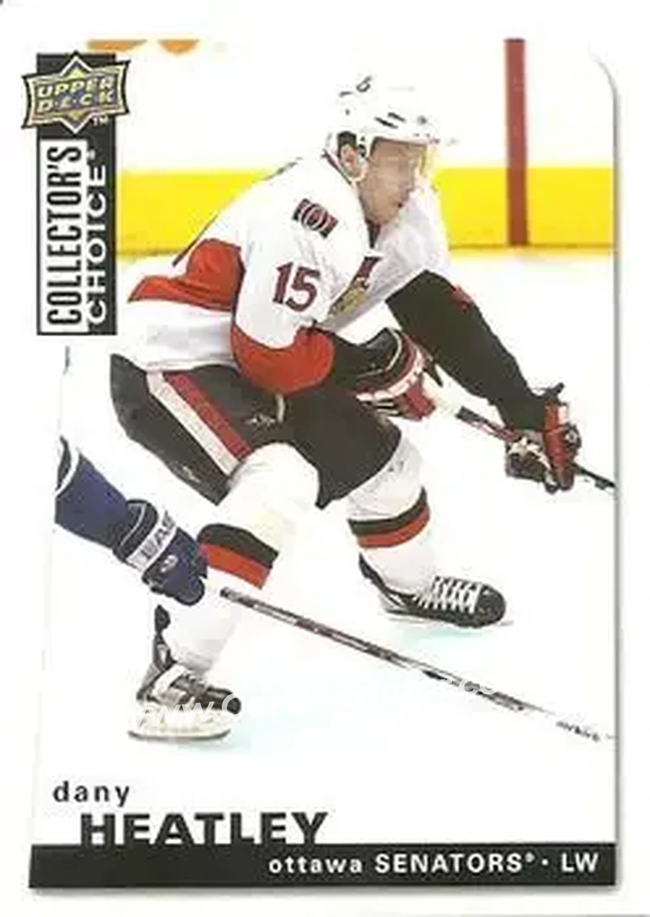 2008-09 Collector's Choice #39 - Dany Heatley - Ottawa Senators - Front