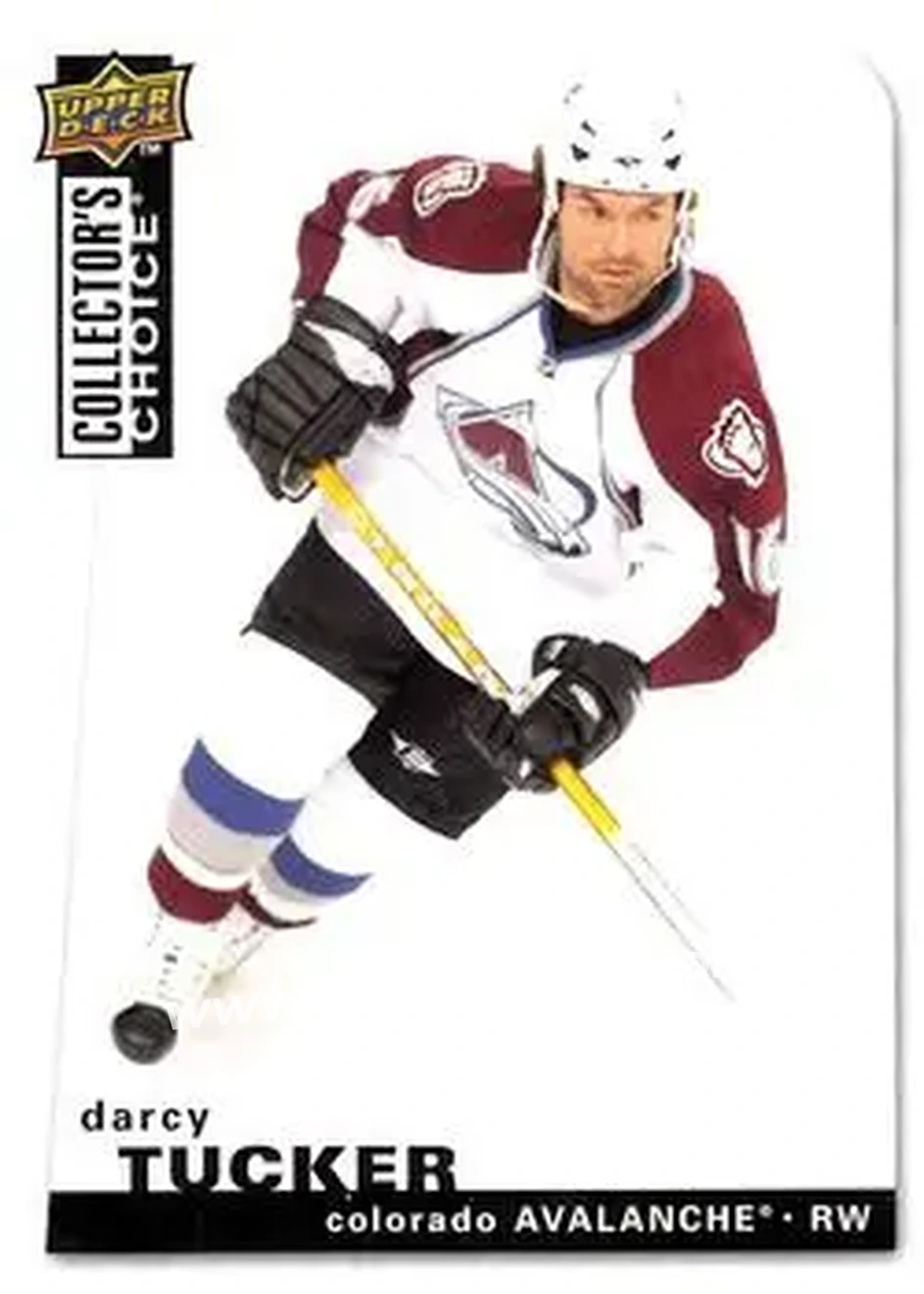 2008-09 Collector's Choice #40 - Darcy Tucker - Colorado Avalanche - Front
