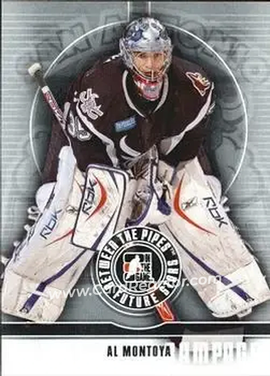 2008-09 In The Game Between The Pipes #2 - Al Montoya - San Antonio Rampage - Front