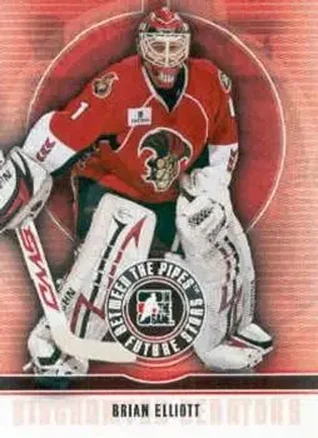 2008-09 In The Game Between The Pipes #7 - Brian Elliott - Binghamton Senators