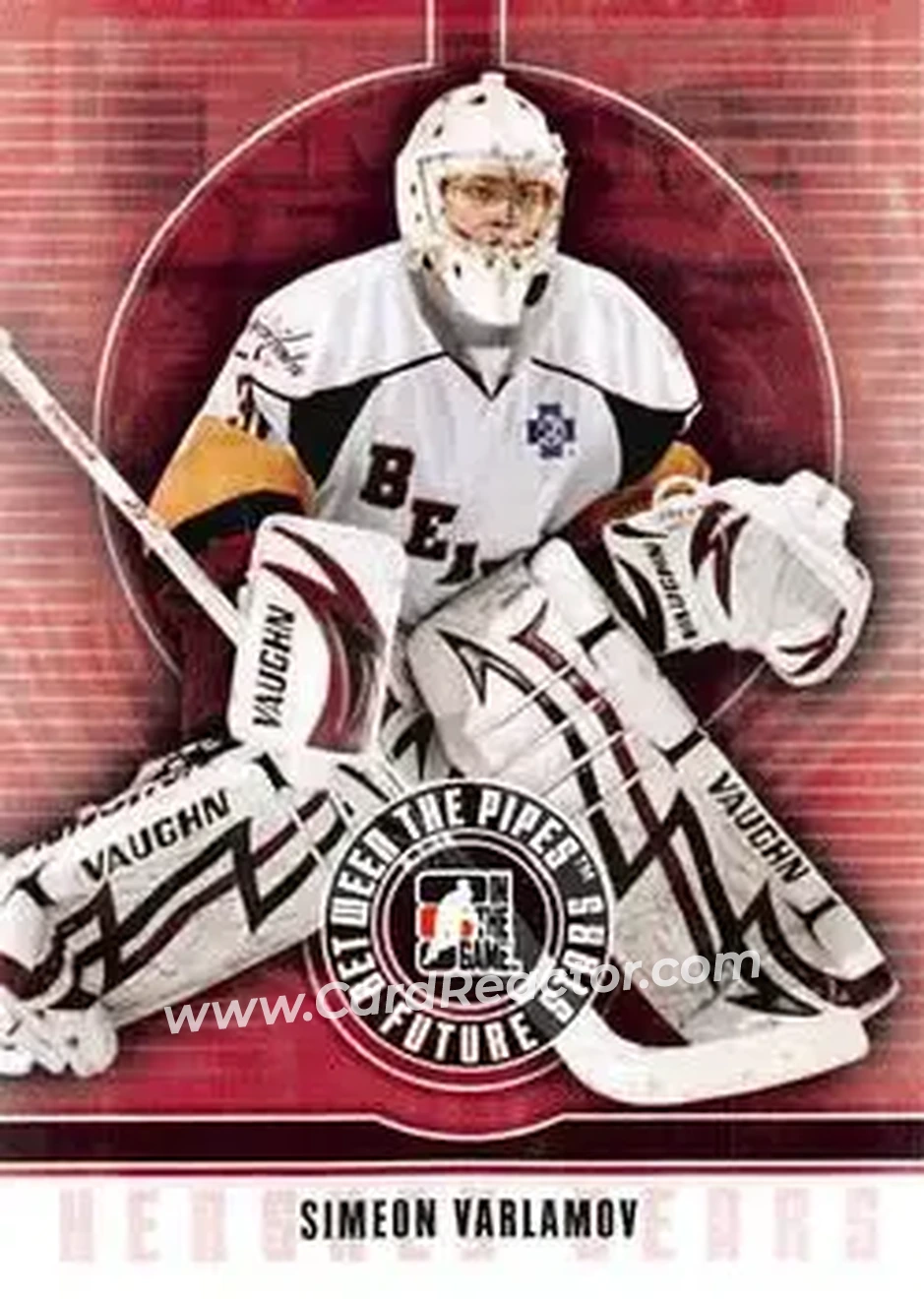 2008-09 In The Game Between The Pipes #8 - Semyon Varlamov - Hershey Bears - Front