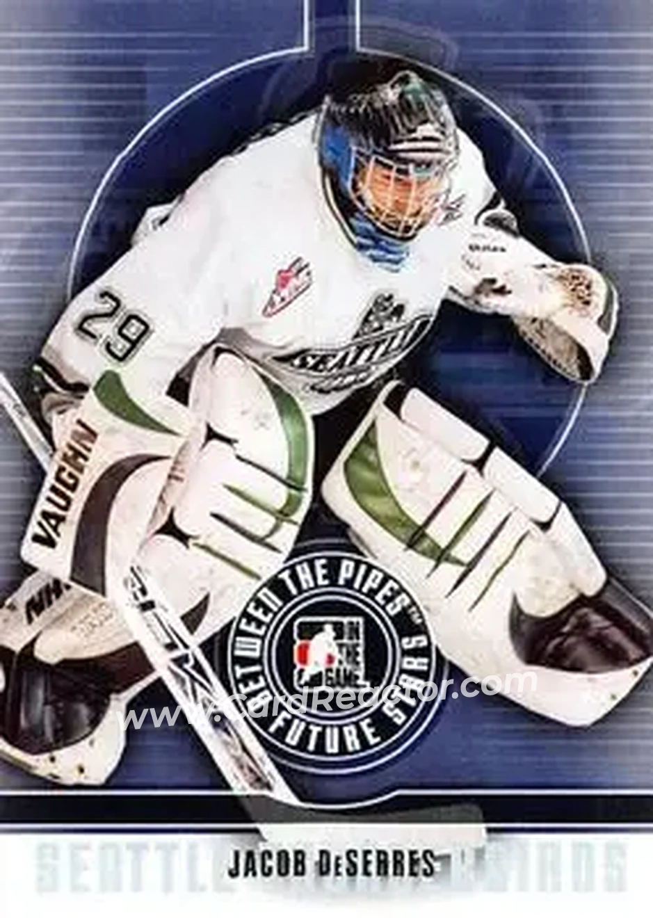 2008-09 In The Game Between The Pipes #17 - Jacob DeSerres - Seattle Thunderbirds