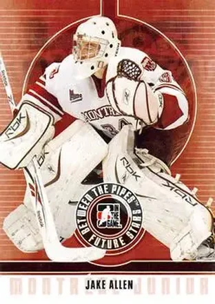 2008-09 In The Game Between The Pipes #18 Jake Allen