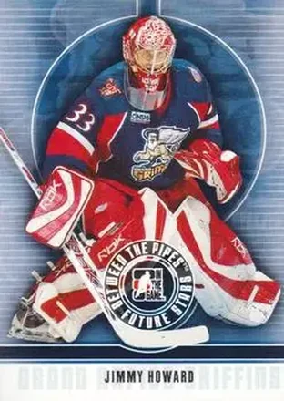 2008-09 In The Game Between The Pipes #21 - Jimmy Howard - Grand Rapids Griffins