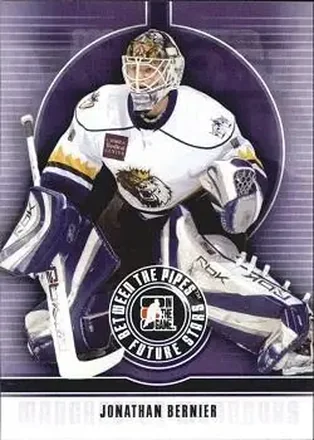 2008-09 In The Game Between The Pipes #23 - Jonathan Bernier - Manchester Monarchs