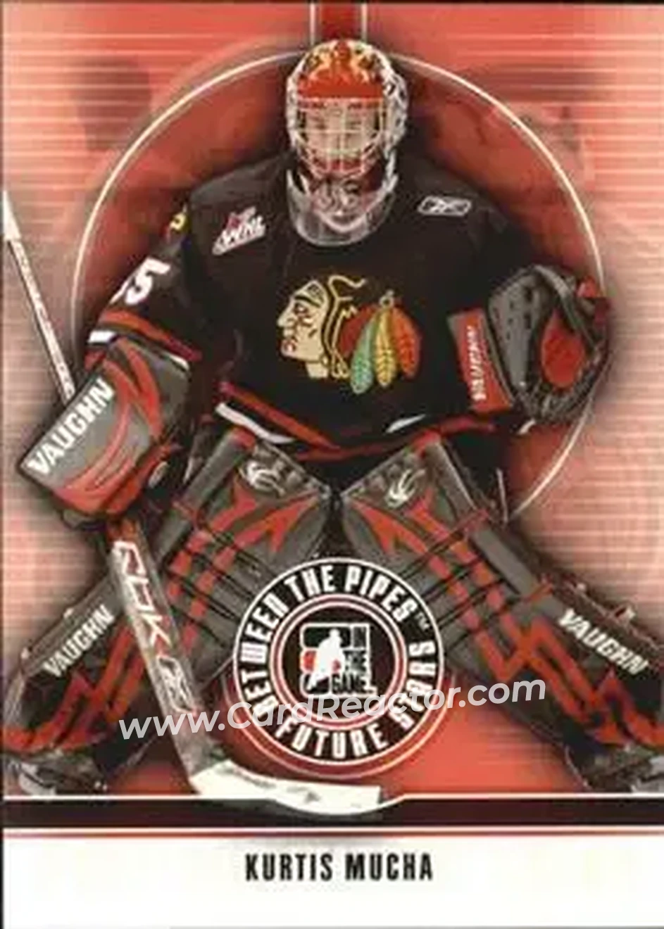 2008-09 In The Game Between The Pipes #28 - Kurtis Mucha - Portland Winterhawks - Front