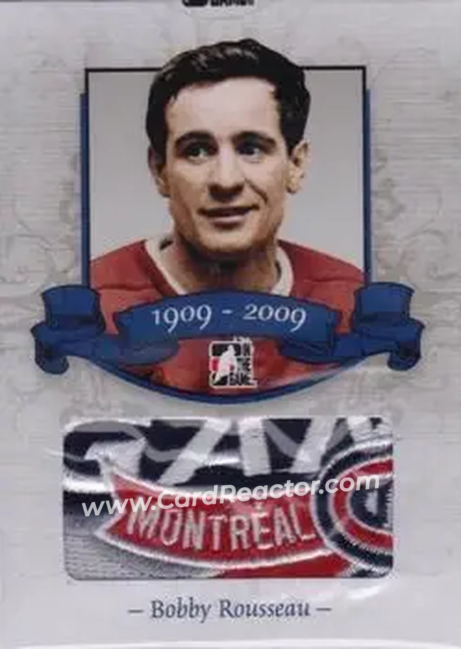 2008-09 In The Game Bleu Blanc et Rouge #3 - Bobby Rousseau - Montreal Canadiens - Front