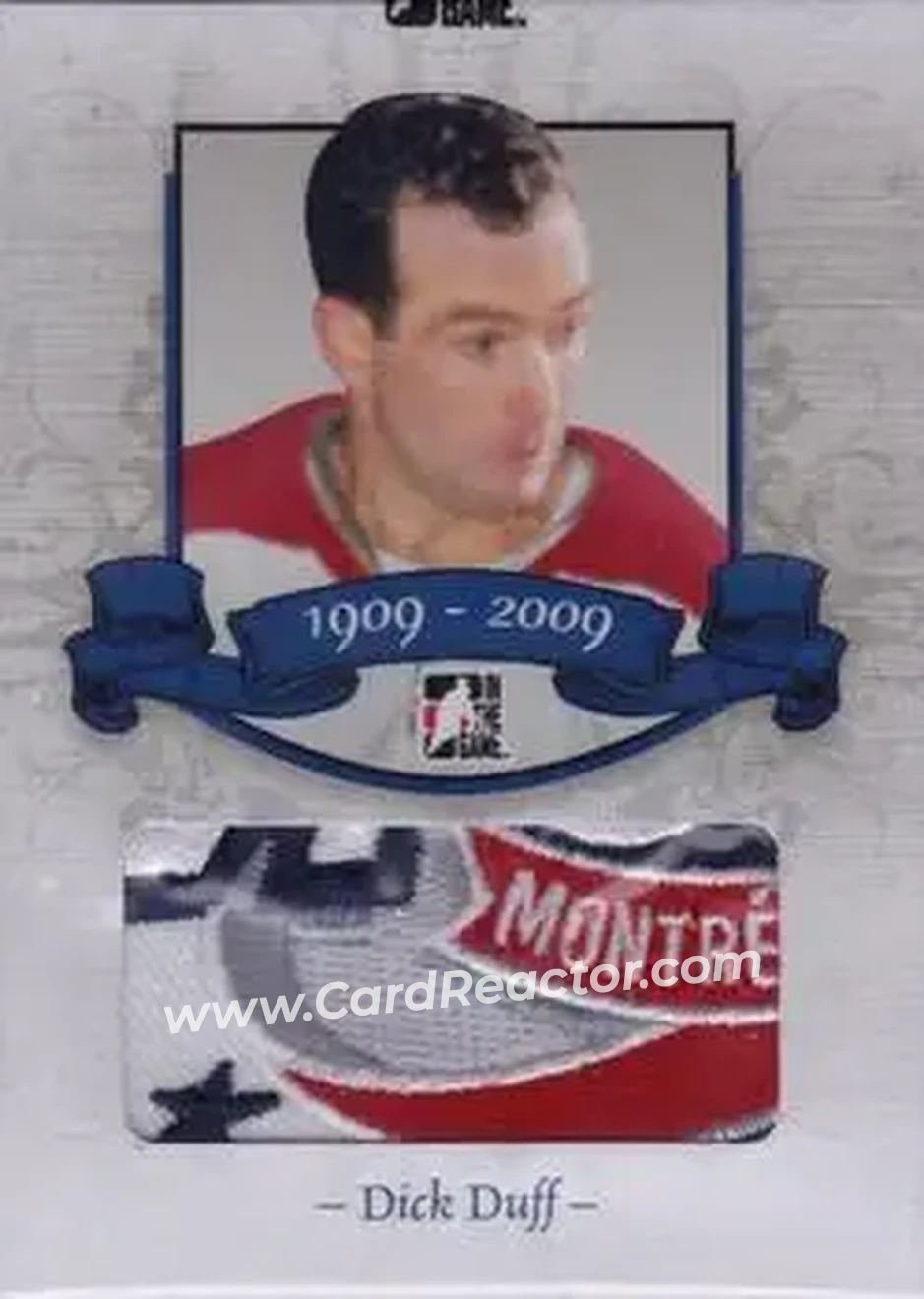 2008-09 In The Game Bleu Blanc et Rouge #9 - Dick Duff - Montreal Canadiens - Front 2008-09 In The Game Bleu Blanc et Rouge #9 - Dick Duff - Montreal Canadiens - Front