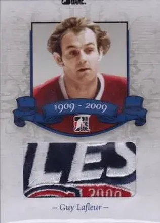2008-09 In The Game Bleu Blanc et Rouge #18 - Guy Lafleur - Montreal Canadiens
