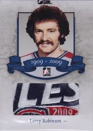 2008-09 In The Game Bleu Blanc et Rouge #28 - Larry Robinson - Montreal Canadiens