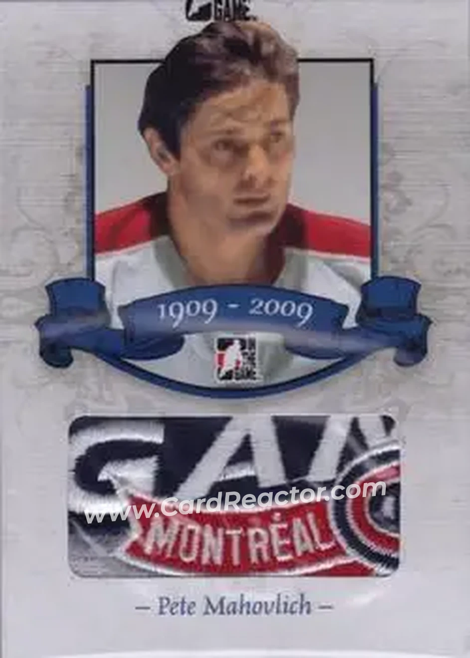 2008-09 In The Game Bleu Blanc et Rouge #31 - Pete Mahovlich - Montreal Canadiens - Front 2008-09 In The Game Bleu Blanc et Rouge #31 - Pete Mahovlich - Montreal Canadiens - Front