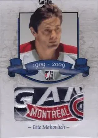 2008-09 In The Game Bleu Blanc et Rouge feature card