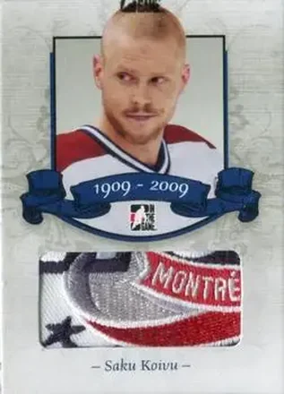 2008-09 In The Game Bleu Blanc et Rouge feature card