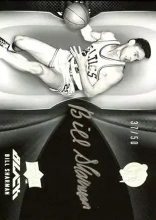 2008-09 UD Black - Autographs #A2-BS - Bill Sharman - Boston Celtics