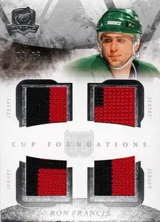 2010-11 Upper Deck The Cup - Foundations Jerseys #CF-RF - Ron Francis - Hartford Whalers