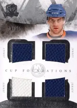 2010-11 Upper Deck The Cup - Foundations Jerseys #CF-TA - John Tavares - New York Islanders
