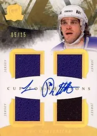 2010-11 Upper Deck The Cup - Foundations Jerseys Autographs #CF-LR - Luc Robitaille - Los Angeles Kings