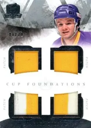 2010-11 Upper Deck The Cup - Foundations Patches #CF-MD - Marcel Dionne - Los Angeles Kings
