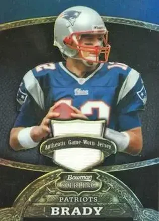 2008 Bowman Sterling - Black Refractors #52 - Tom Brady - New England Patriots
