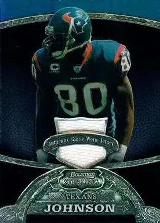 2008 Bowman Sterling - Black Refractors #77 - Andre Johnson - Houston Texans