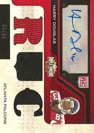 2008 Topps Triple Threads #129 - Harry Douglas - Atlanta Falcons