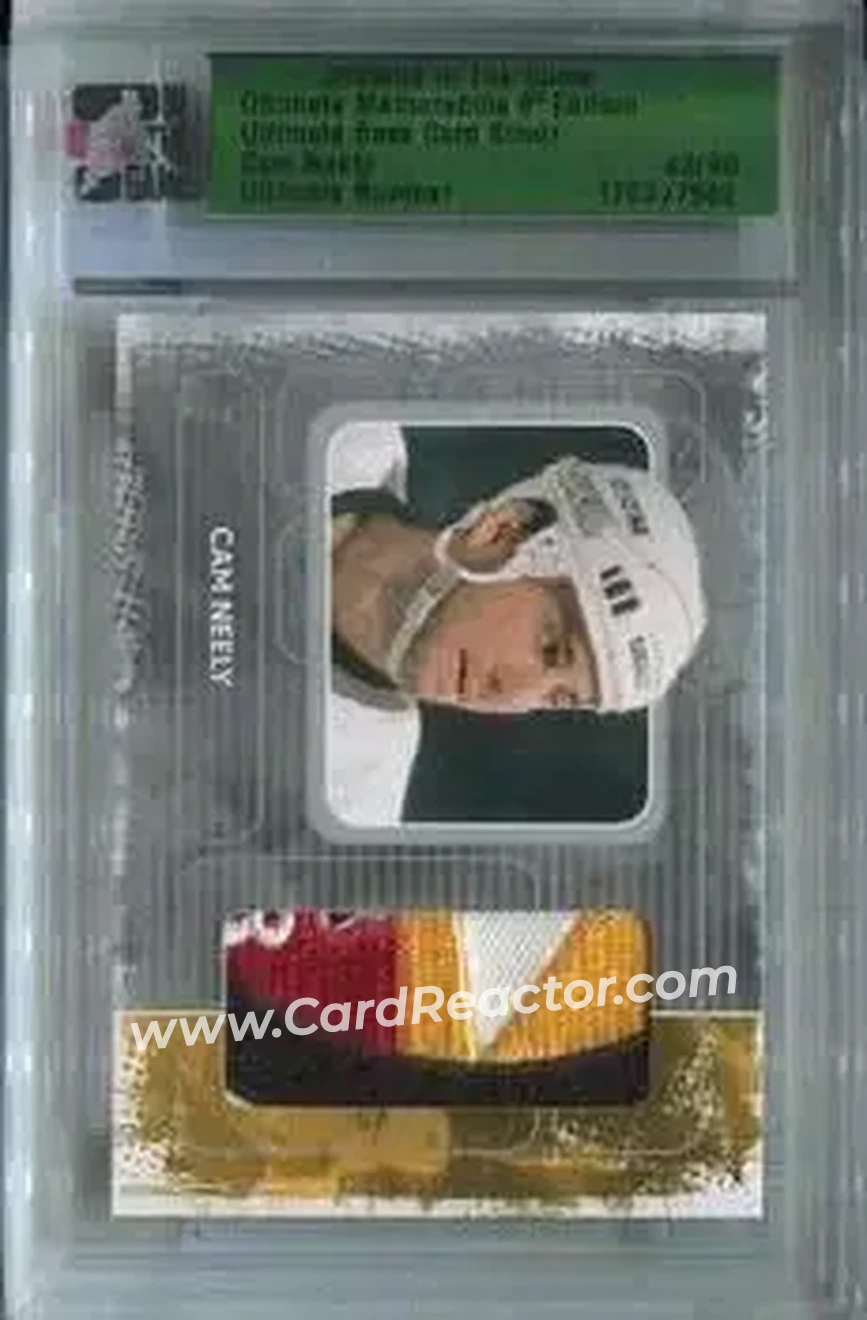 2008-09 In The Game Ultimate Memorabilia #NNO - Cam Neely - Boston Bruins - Front 2008-09 In The Game Ultimate Memorabilia #NNO - Cam Neely - Boston Bruins - Front