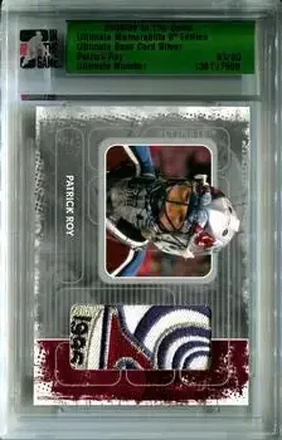 2008-09 In The Game Ultimate Memorabilia #NNO - Patrick Roy - Colorado Avalanche