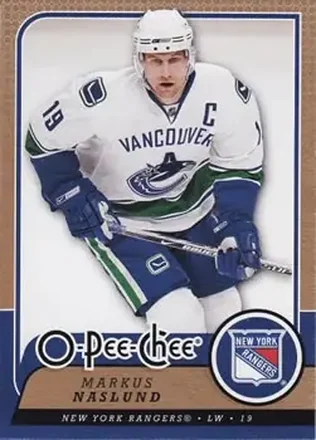 2008-09 O-Pee-Chee #1 - Markus Naslund - New York Rangers
