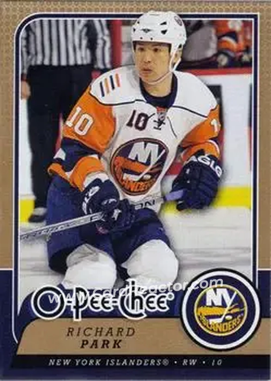 2008-09 O-Pee-Chee #7 - Richard Park - New York Islanders - Front