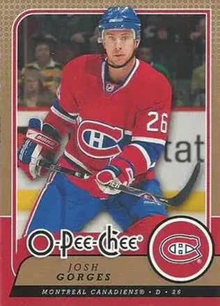 2008-09 O-Pee-Chee #8 - Josh Gorges - Montreal Canadiens