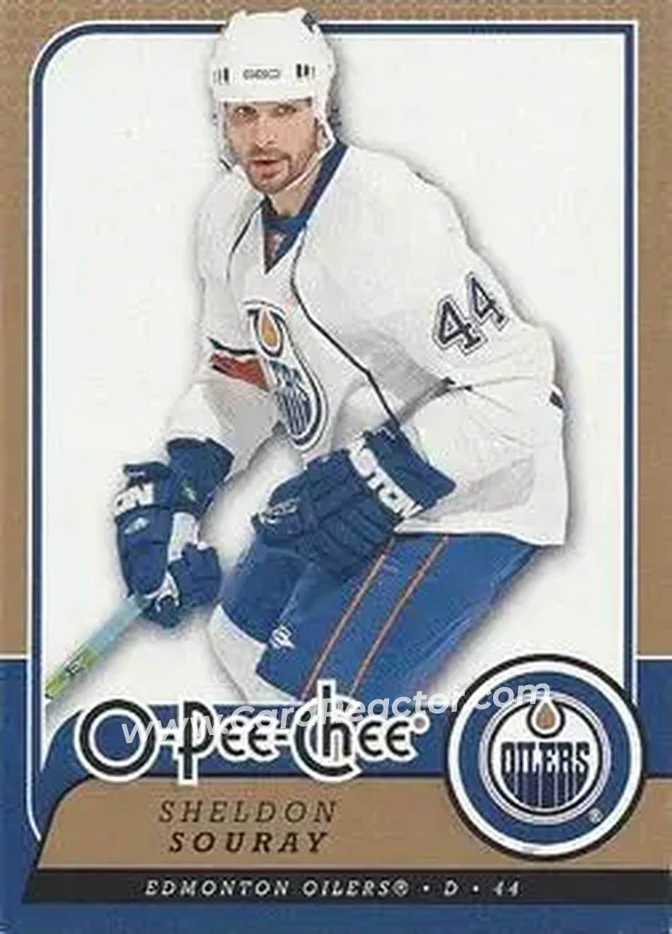 2008-09 O-Pee-Chee #11 - Sheldon Souray - Edmonton Oilers - Front