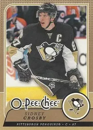 2008-09 O-Pee-Chee #18 - Sidney Crosby - Pittsburgh Penguins