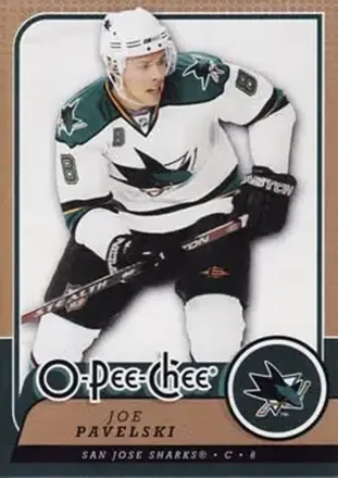 2008-09 O-Pee-Chee #22 - Joe Pavelski - San Jose Sharks