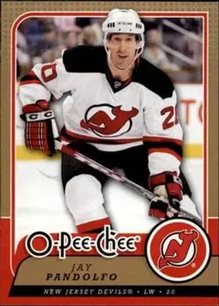 2008-09 O-Pee-Chee #26 - Jay Pandolfo - New Jersey Devils