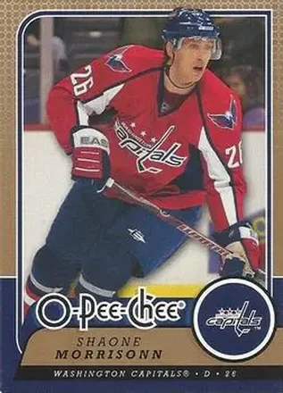 2008-09 O-Pee-Chee #28 - Shaone Morrisonn - Washington Capitals