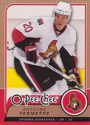 2008-09 O-Pee-Chee #44 - Antoine Vermette - Ottawa Senators
