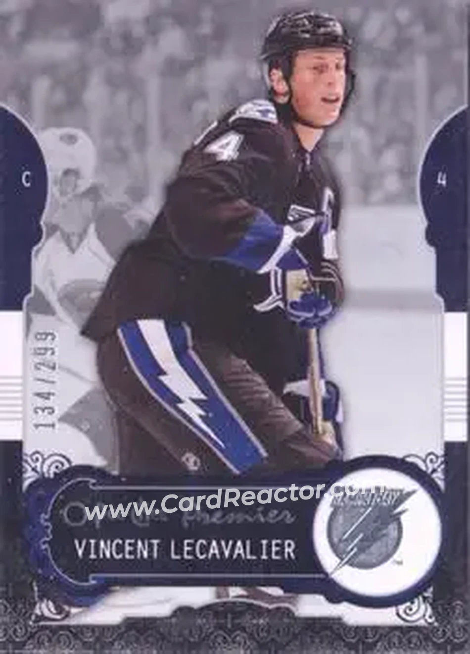 2008-09 O-Pee-Chee Premier #2 - Vincent Lecavalier - Tampa Bay Lightning - Front