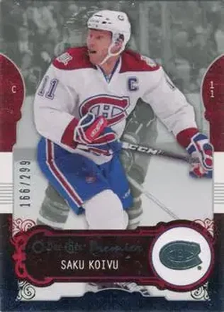 2008-09 O-Pee-Chee Premier #5 - Saku Koivu - Montreal Canadiens
