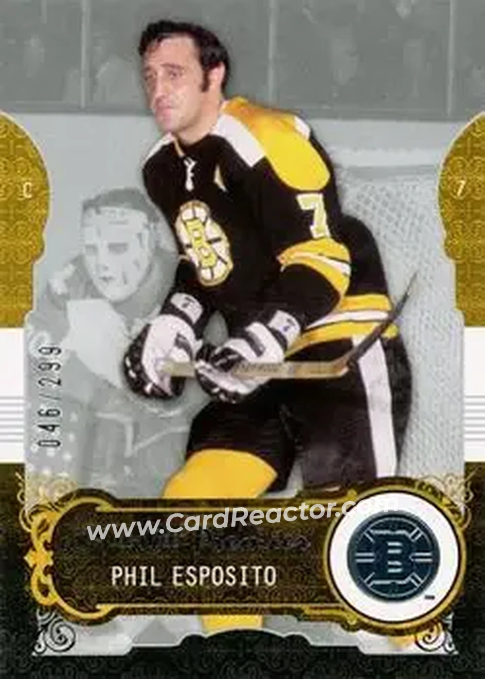 2008-09 O-Pee-Chee Premier #8 - Phil Esposito - Boston Bruins - Front