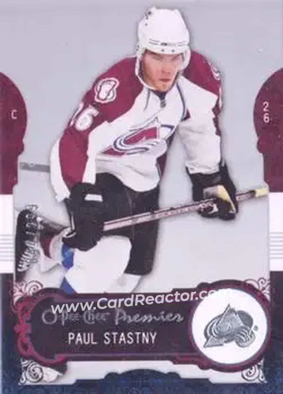 2008-09 O-Pee-Chee Premier #11 - Paul Stastny - Colorado Avalanche - Front 2008-09 O-Pee-Chee Premier #11 - Paul Stastny - Colorado Avalanche - Front