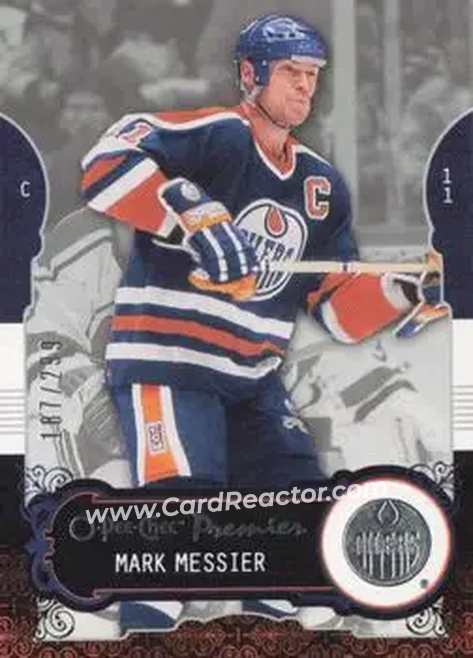 2008-09 O-Pee-Chee Premier #18 - Mark Messier - Edmonton Oilers - Front