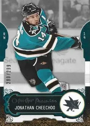 2008-09 O-Pee-Chee Premier #22 - Jonathan Cheechoo - San Jose Sharks
