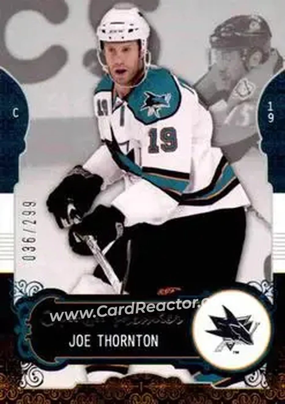 2008-09 O-Pee-Chee Premier #23 - Joe Thornton - San Jose Sharks - Front